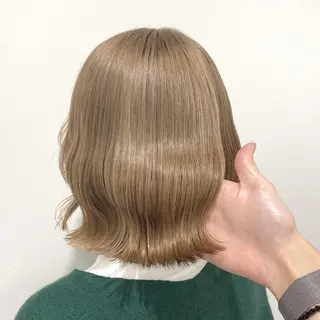 ミディアム カラー エフェクトブリーチ 🌟前澤啓太朗のヘアスタイル