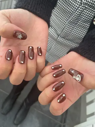 ネイル Nail ヌシん家 AKANEのネイルデザイン