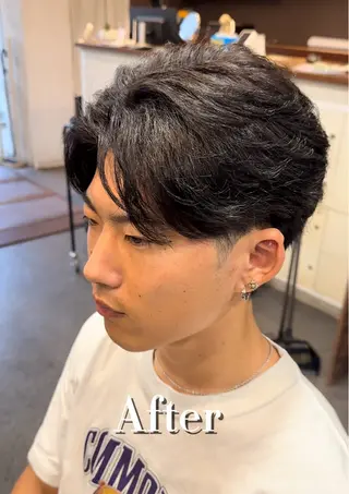 パーマ メンズ 年間2000名担当◎ パーマ職人/仲原佑樹のヘアスタイル