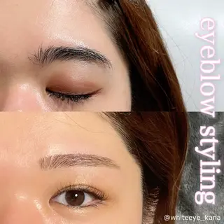 アイブロウ WHITELASH 🤍KANAの眉毛・アイブロウイメージ