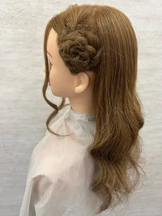 ヘアアレンジ 武田 比奈のヘアスタイル