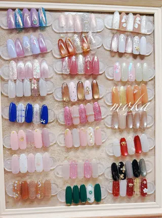 ネイル 胡蝶蘭レディースサロ ンNailMOKAのネイルデザイン
