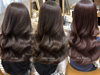 ロング ブリーチなし透明感 カラー/松沢州途のヘアスタイル