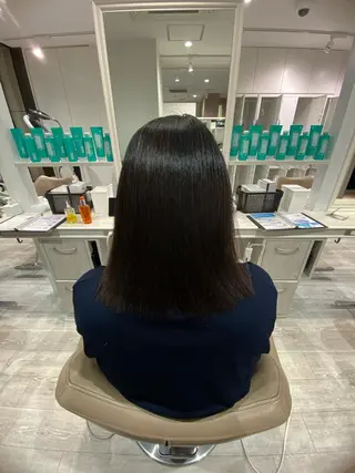 ミディアム パーマ Ash本八幡 🩵ྀི菊地のヘアスタイル