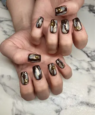 ネイル CREST(天王寺) 廣岡 Hirookaのネイルデザイン