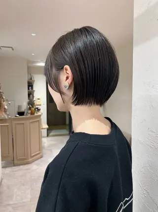 ショート 🍀似合わせカット /艶々カラー🫧八木のヘアスタイル