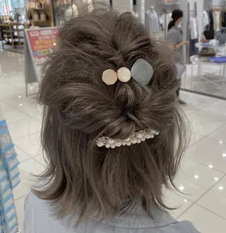 ヘアアレンジ SALOWIN栄 高須大貴のヘアスタイル