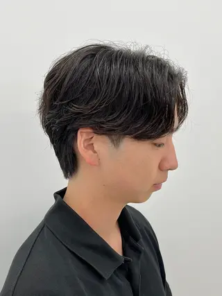 ショート パーマ メンズ 🏆メンズヘア特化 🥇代表りんぺーのヘアスタイル