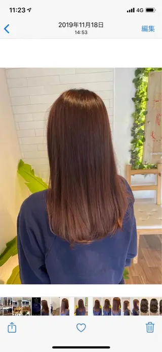 セミロング Hair salon Liebe RYOのヘアスタイル