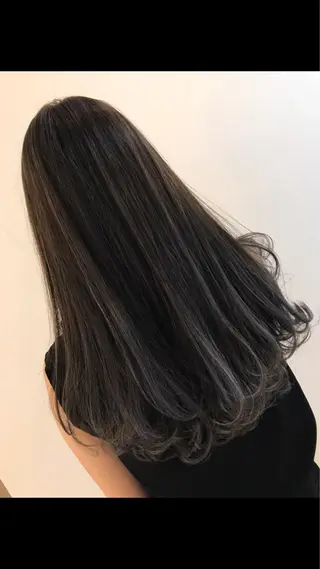 ロング カラー LAS 代表 ナガカワ コウヘイのヘアスタイル