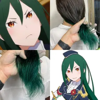 セミロング カラー パーマ ヘアアレンジ 年間1500人担当 代表 南一路のヘアスタイル