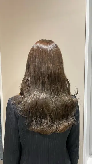ロング カラー 郡山/透明感カラー /馬場アンドレアのヘアスタイル