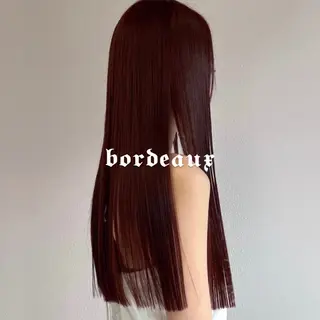 ロング カラー YUIKA☆髪質改善 小顔カット艶カラーのヘアスタイル