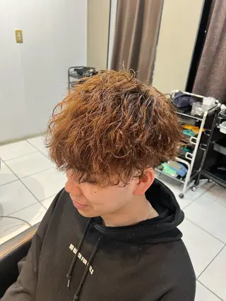 パーマ メンズ パーマ特化美容師 茂木広幸のヘアスタイル