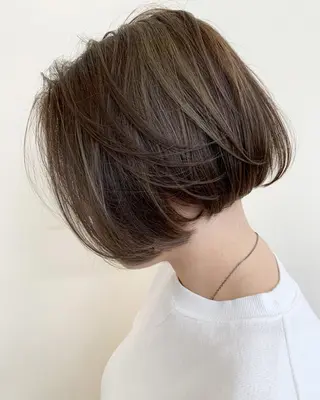 ショート カラー 髪質改善サロン 心斎橋ARCHEのヘアスタイル