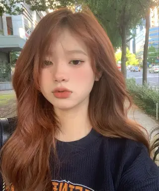 ミディアム カラー パーマ ヘアアレンジ 🌼似合わせのプロ 心斎橋/rena🌼のマツエク・マツパデザイン