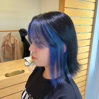 ミディアム カラー ✨髪質改善🎨 杉本賢人のヘアスタイル