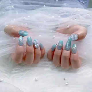 ネイル パーツ全部¥110 サロンミミのネイルデザイン