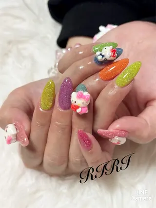 ネイル riri オーナーのネイルデザイン