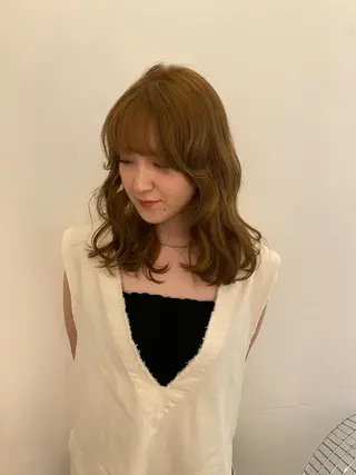 カラー 透明感color🩵 MAYUKAのヘアスタイル