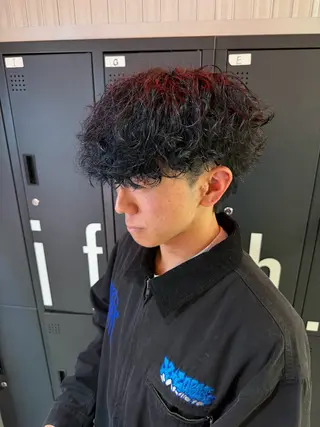 カラー パーマ メンズ 町田エリアＮｏ．１/ パーマ特化/太田京希のヘアスタイル