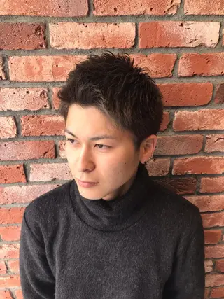 ショート メンズ 鹿児島 TSUBASAのヘアスタイル