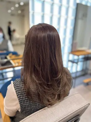 ミディアム ☾伊左治祐未☾ カットセンター北のヘアスタイル