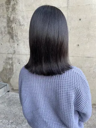 ミディアム パーマ 日高 香織のヘアスタイル