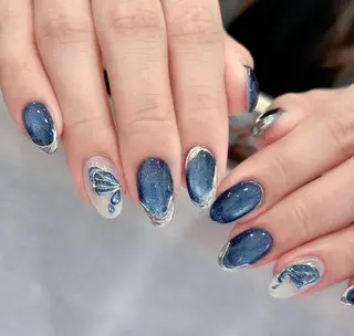 ネイル By moonネイル 🌷ワンホン/韓国風のネイルデザイン