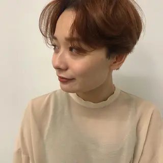 ショート カラー ニュアンスヘア🌔 nanakoのヘアスタイル