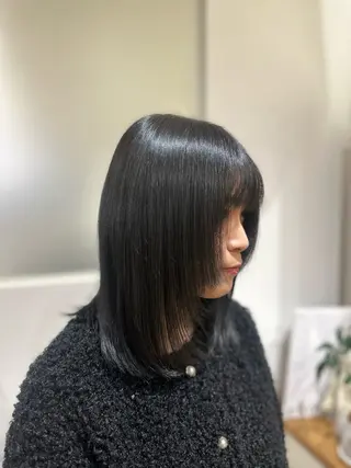 ミディアム カラー 🩷仙台/ワンカラー /えれな🩷のヘアスタイル