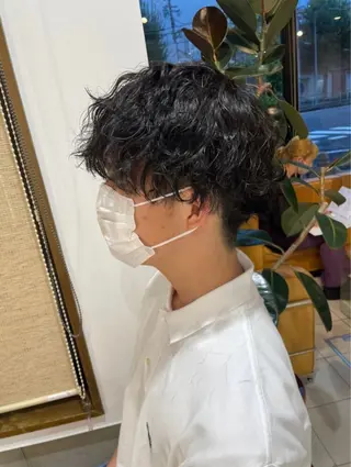 ショート パーマ 清水 梨夏のヘアスタイル