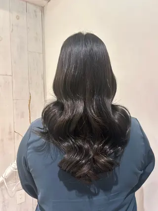 ロング カラー ヘアアレンジ re view 日和のヘアスタイル
