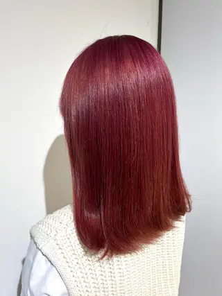 カラー 🫧ハイトーン個性髪 🫧マヤのヘアスタイル