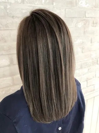 ミディアム 白井 秀太郎のヘアスタイル