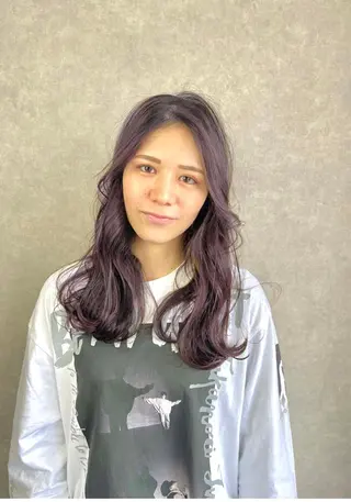 セミロング カラー 一ノ瀬 暁のヘアスタイル