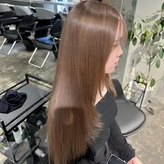 ロング カラー ハイトーン･髪質改善 MIOKAのヘアスタイル
