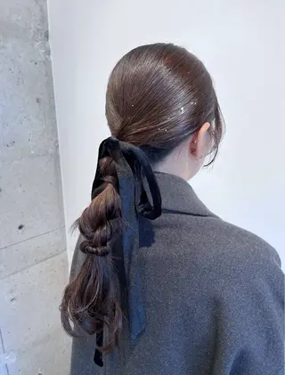 ロング ヘアアレンジ newi 天王寺 🪐airiのヘアスタイル