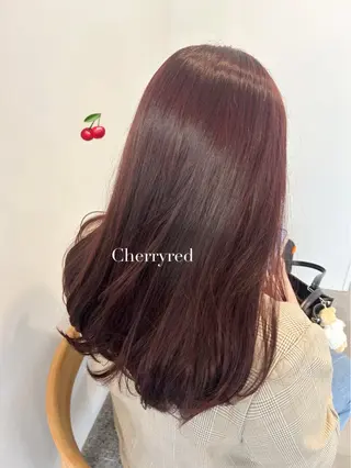 ロング カラー 暖色･似合わせカラー (廣石沙英🎀)のヘアスタイル