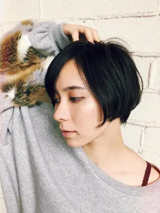 ショート 口コミ評価4.9⭐︎ カワナベ マサシのヘアスタイル