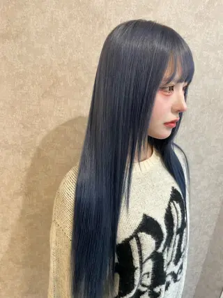 ロング カラー バレイヤージュ特化｜ Takuのヘアスタイル