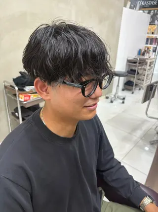 ショート メンズ 【GRANDEUR】 石橋亜嘉史のヘアスタイル