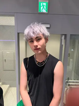 カラー ハイトーン職人 ♡中島凱人のヘアスタイル