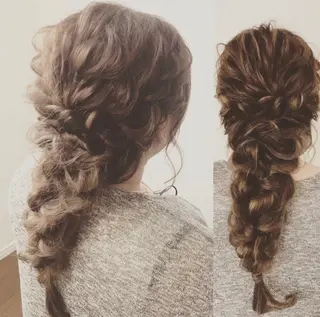 ロング ヘアアレンジ キッズ 塩谷 樹里のその他イメージ
