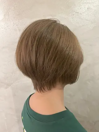 ショート 透明感カラー/ ブリーチ無し/RYOのヘアスタイル