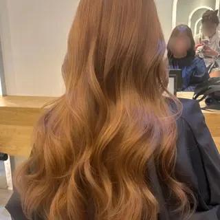 ロング カラー 韓国🇰🇷透明感 ERIのヘアスタイル