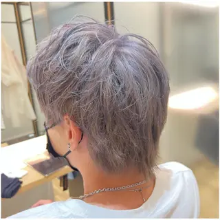 ショート カラー メンズ まちだ ひとみのヘアスタイル
