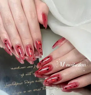ネイル M🌷nail 長さだし専門店のネイルデザイン