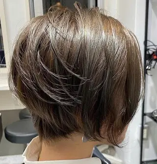 ショート カラー jill by gisel＿のヘアスタイル