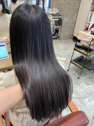 セミロング LaBless梅田 🎀坂本リオのヘアスタイル